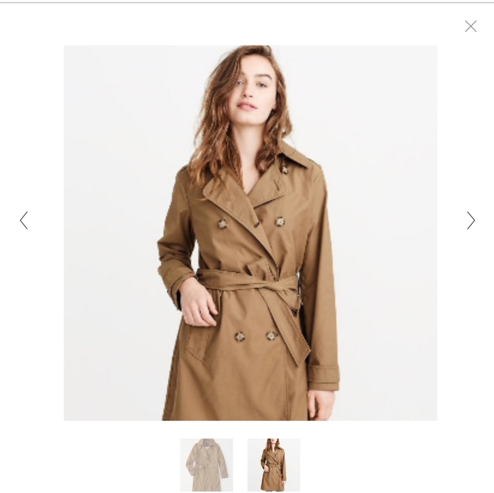 Abercrombie & Fitch Trench Coat